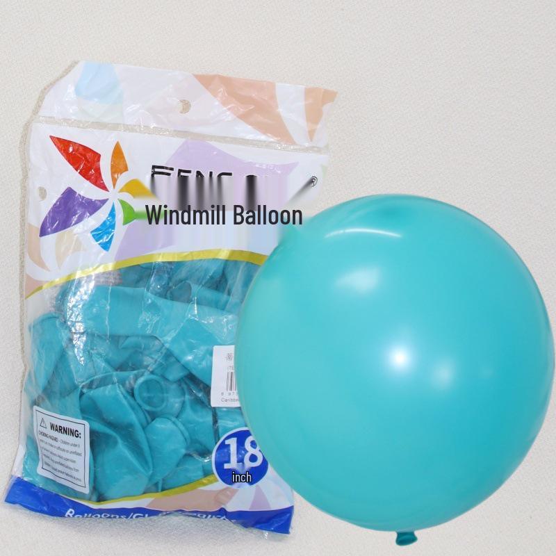Windmill Balloons 18 Set of 25 Solid Round Latex Balloons for Party Decorations
