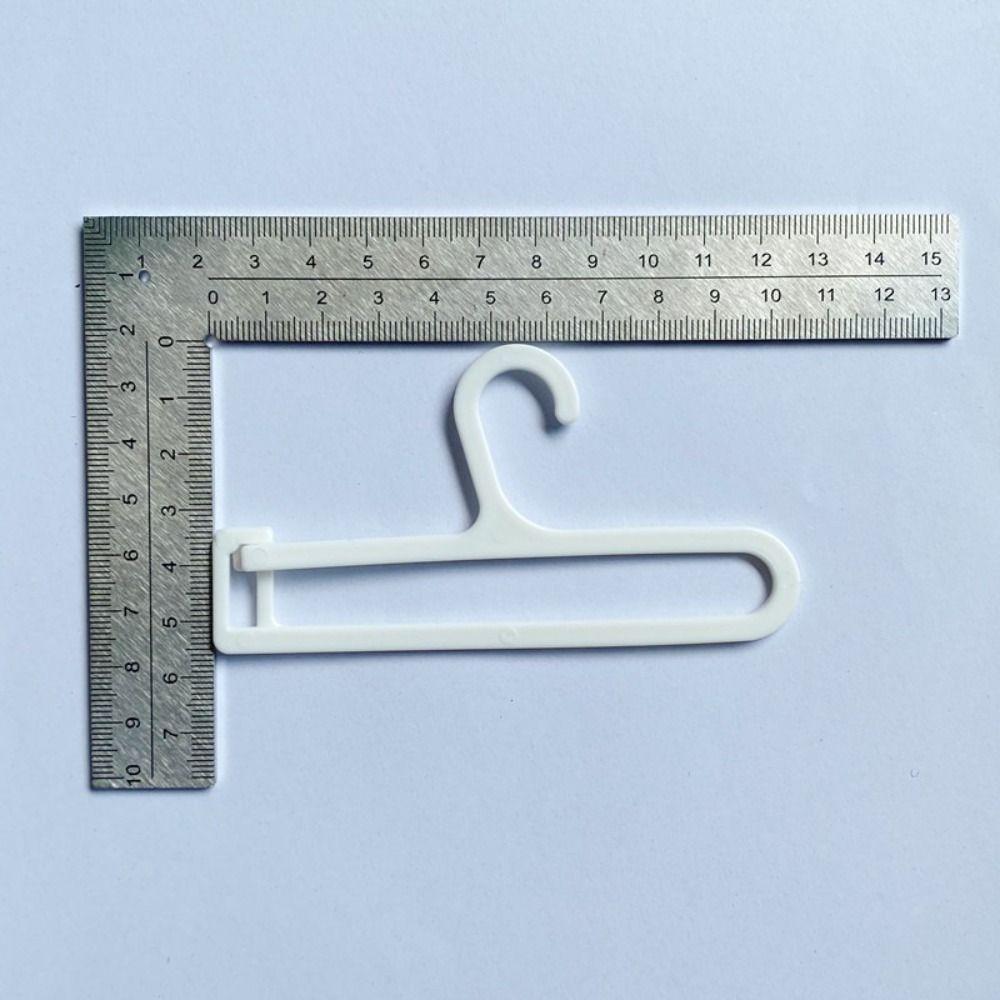 Mini Mini Clothes Hanger 20cm Shoe Display Rack New Doll Clothes Storage Rack for Labubu/BJD Doll