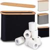 Badezimmer Toilettenpapier Aufbewahrungskorb Box Sichtbarer Taschentuch Organizer Ständer Zubehör