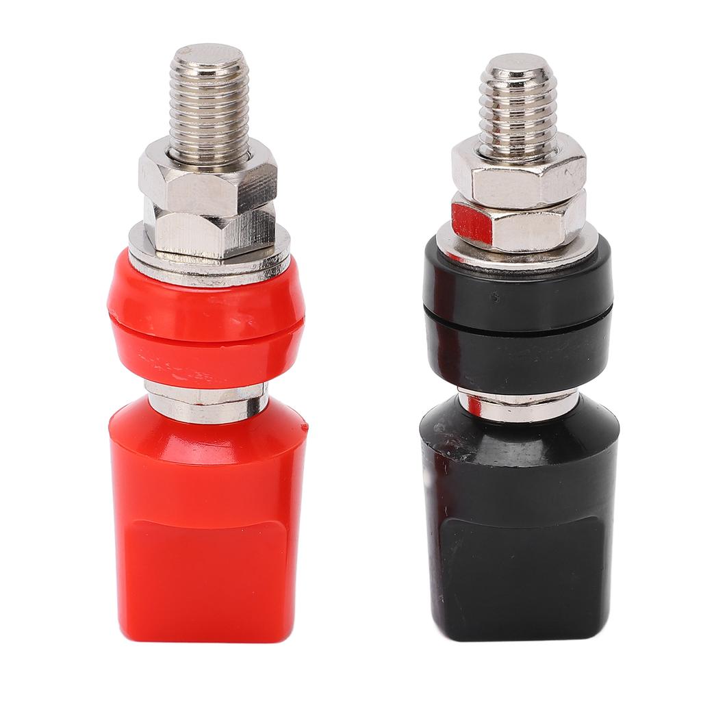 M8 Large Current Terminal 100A High Accuracy Copper Terminal Binding Post with 4mm Plug for Hardware Electronic Device