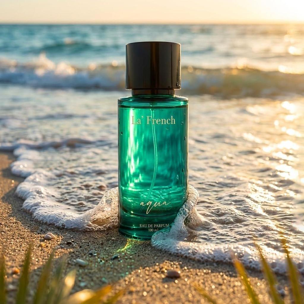 La French Aqua Unisex Perfume 100ml | Eau De Parfum | Long-Lasting Bold Fragrance with Lemon, Patchouli & Clove Notes