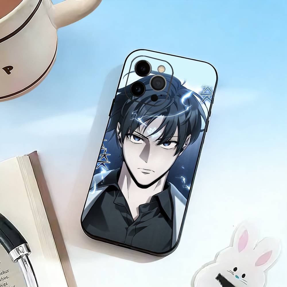 A-Anime Isekai ORV Phone Case For iPhone 17,16,15,14,13,12,11 Plus,Pro Max,XS,Soft Silicone Black Cover