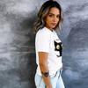 Graphic Casual Fashion Tshirt Summer Kitten Crew Neck Short Sleeve T-shirt Clothes Girls Anime Black Cat Print T Shirt for Women