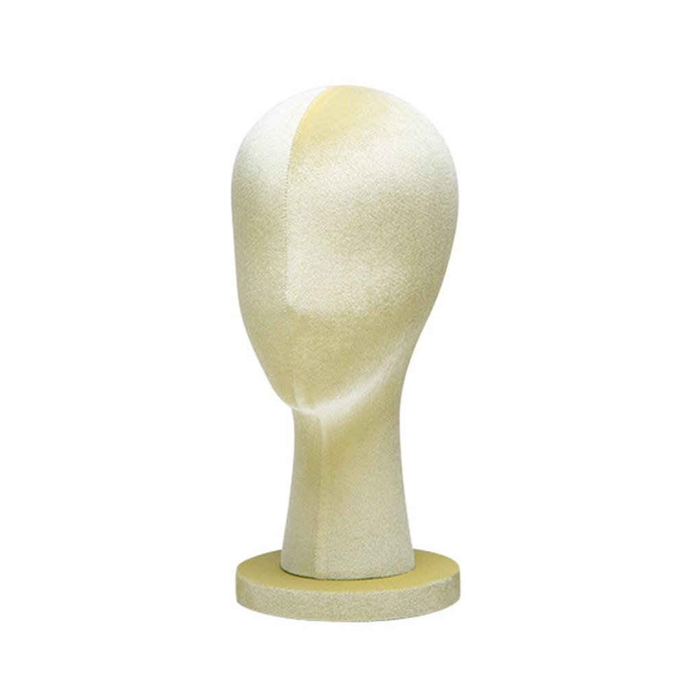 

Velvet Fabric Cover Mannequin Head Hairpiece Manikin For Hat Wigs and Jewelry Display