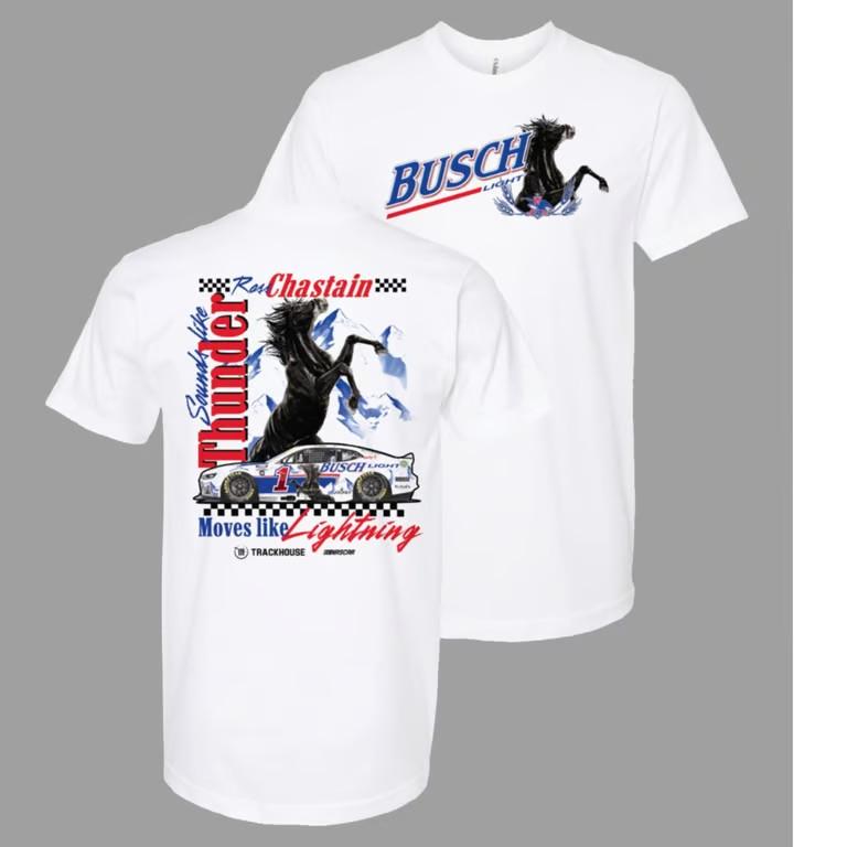 Ross Chastain 1 2025 Busch Light Retro T-Shirt Unisex T-Shirt XXXL