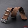 Premium-Rippenstoff-Uhrenarmband für Seiko Militärsport Gewebtes Nylon-Uhrenarmband für Omega 20mm 22mm Einteiliges Gewebe-Uhrenarmband