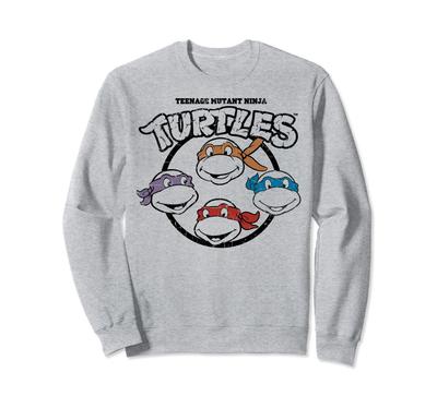 Teenage Mutant Ninja Turtles TMNT Group Circle Sweatshirt