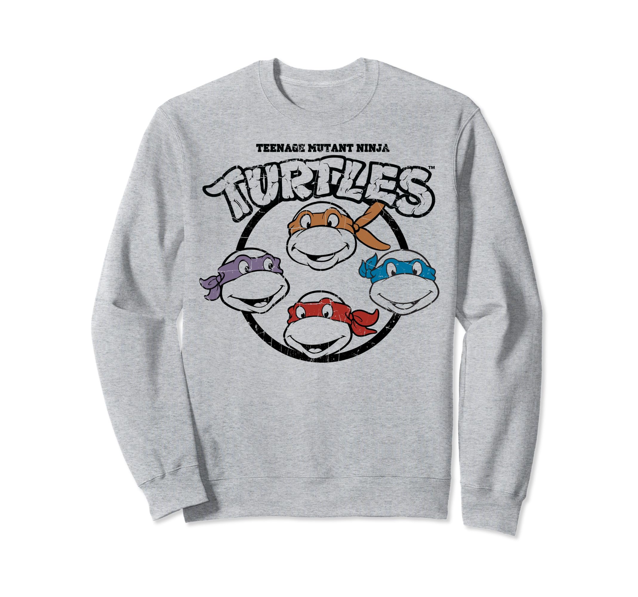 Толстовка с принтом «Черепашки-ниндзя» TMNT Групповой круг