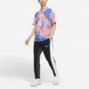 Nike Sportswear Swoosh Color-Block Knit Pants Men Bottoms Black DD5988-010