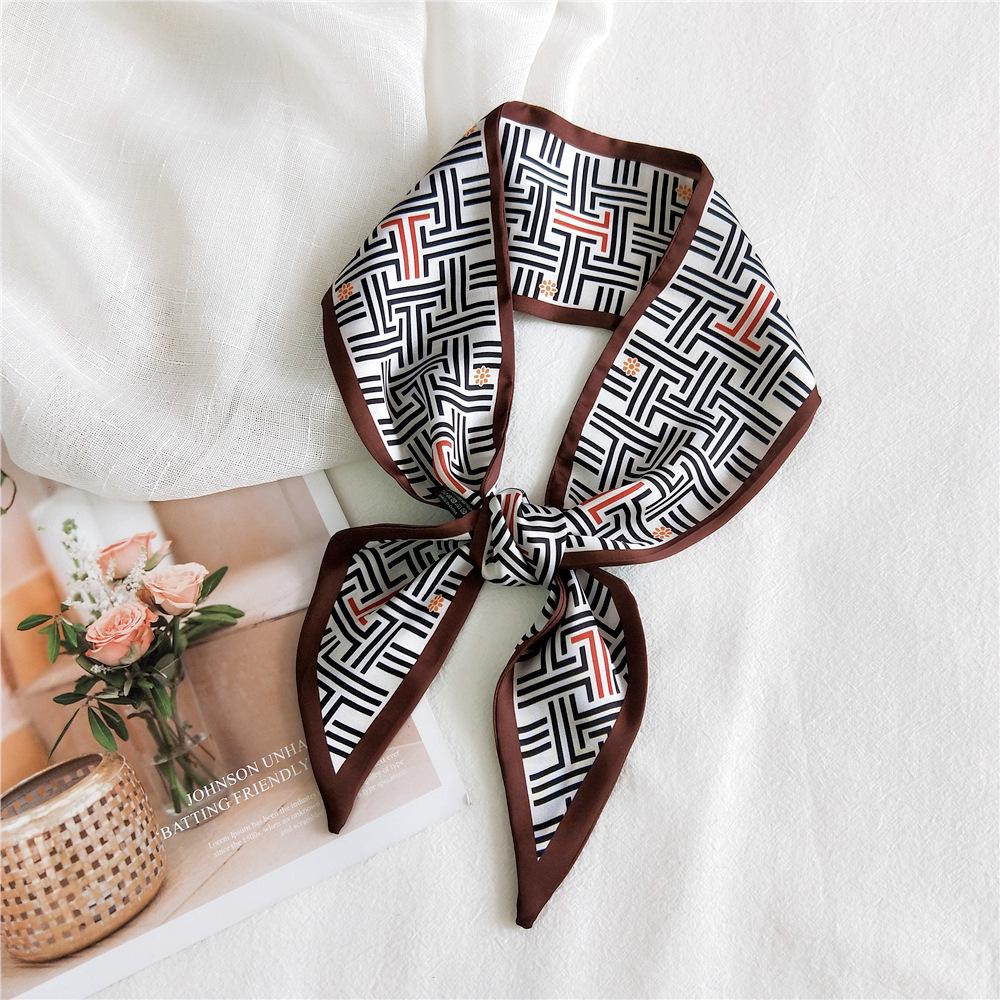 Neue Schals Seidenschals Damen Frühlings- und Herbstsaison Lange dekorative professionelle Schals Sommer Dünne Stile gepaart mit stilvollen Hemden