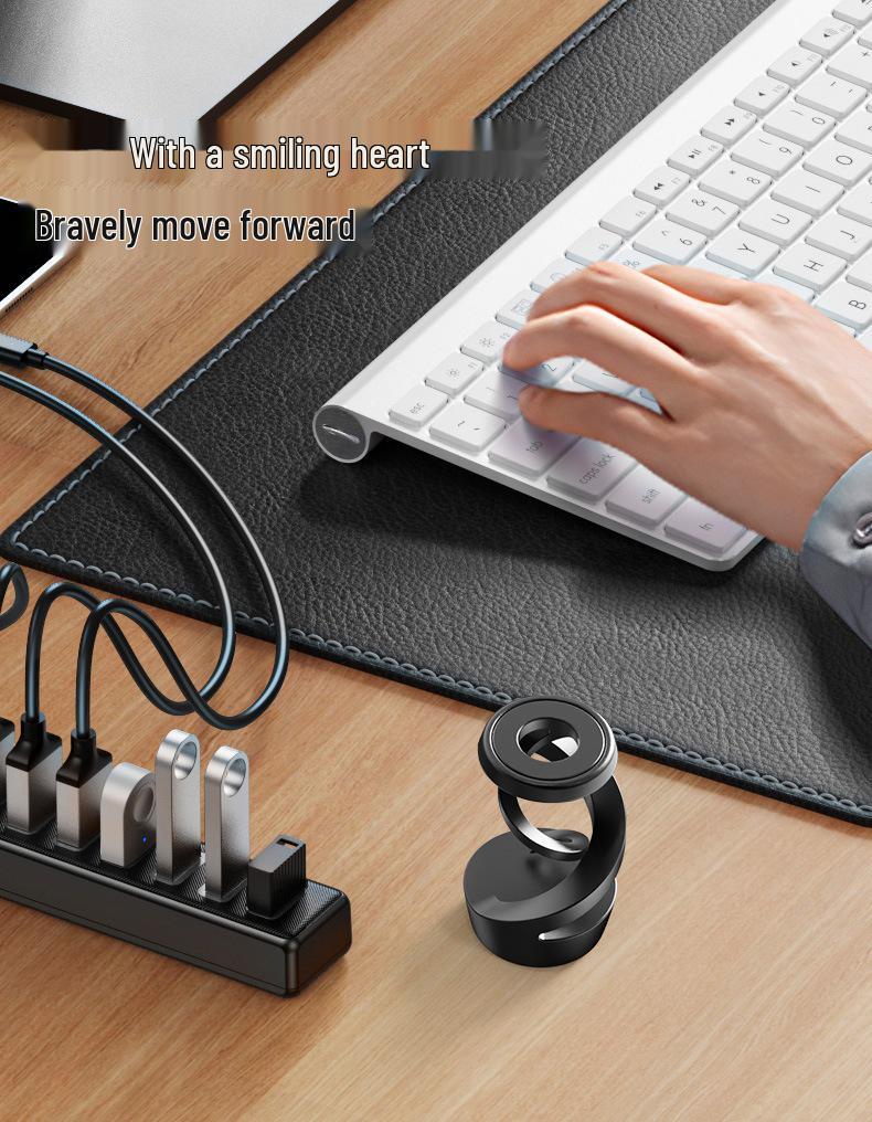 Unzip Metal Spiral Gyro: Levitation Desk Ornament & Decompression Toy
