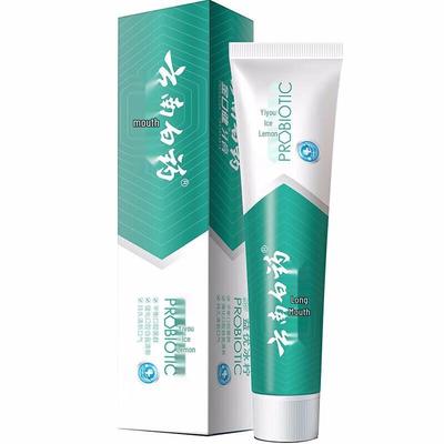 Pasta de Dente Yunnan Baiyao Jin Kou Jian Probiótica para Hálito Fresco