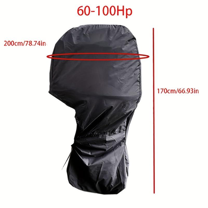 Motor Engine Boat Cover Anti Half Outboard UV Oxford Waterproof Protector Dustproof Air Antigores Yacht Marine 420D 6-225HP