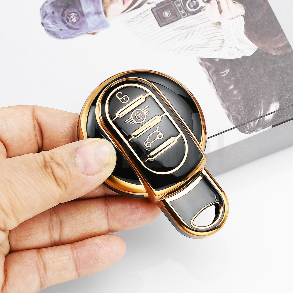 Fashion Tpu Car Key Case Cover For Bmw Mini Coopers One Jcw F56 F55 F54 F57 F60 R55 R56 R57 R58 R59 R60 S Roadster Accessories