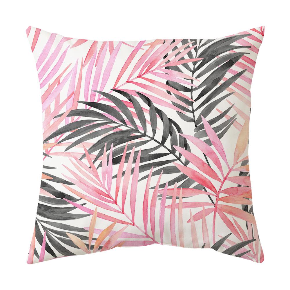 New Pink Pillow Feather Pillow Cover Home Sofa Bed Head Pillow Cover Cushion Cushion Cover