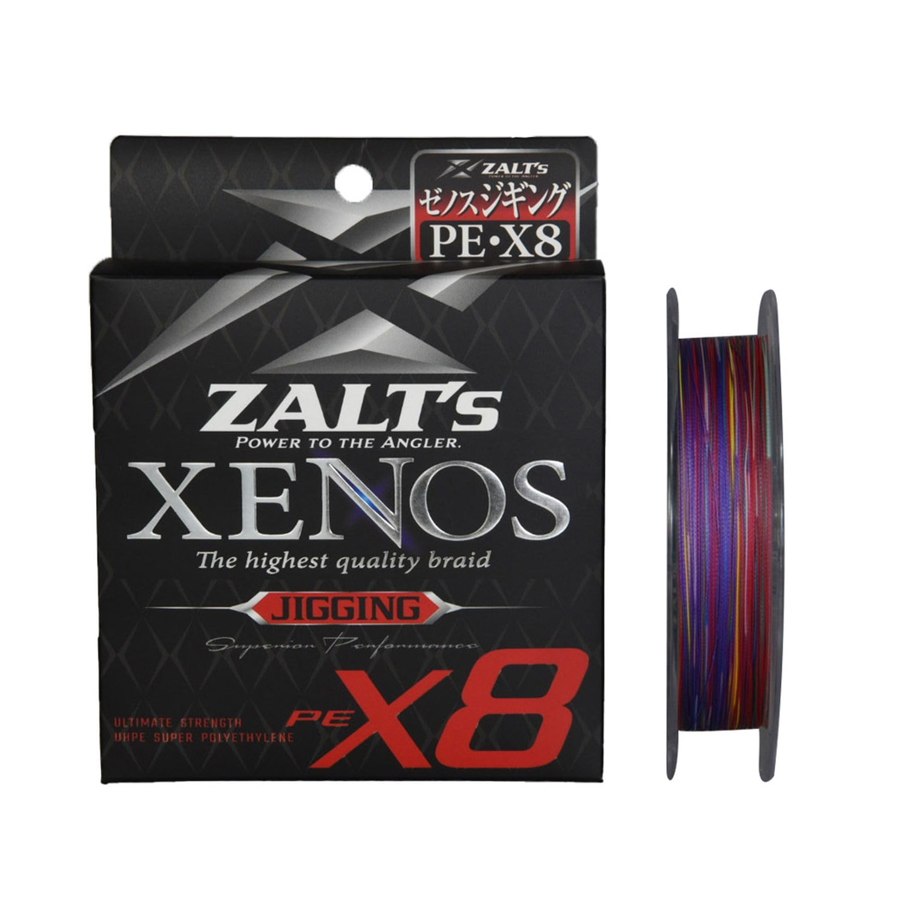

PE Line XENOS X8 Jigging Colored 200m Zalt s 5-Color #3