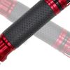 2Pc CNC Motorcycle Handle 7/8'' 22mm Rubber Aluminum Alloy Handle Anti Slip Universal  Motorcycle Sport Bike Handle