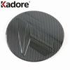 For Hyundai Elantra Avante    Carbon Fiber Car Fuel Gas Tank Cover Trim Oil Filler Cap Frame Overlay Accessories
