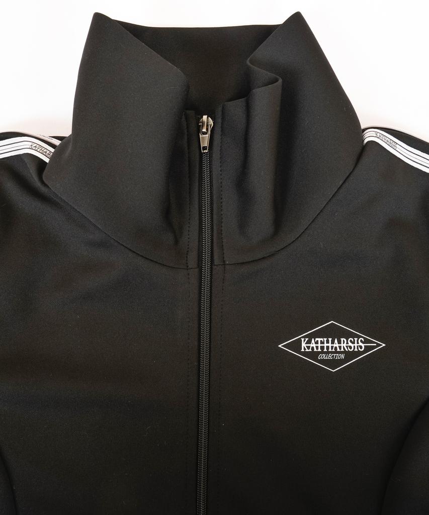 Catharsis Sporty Track Jersey One-Piece Black S M