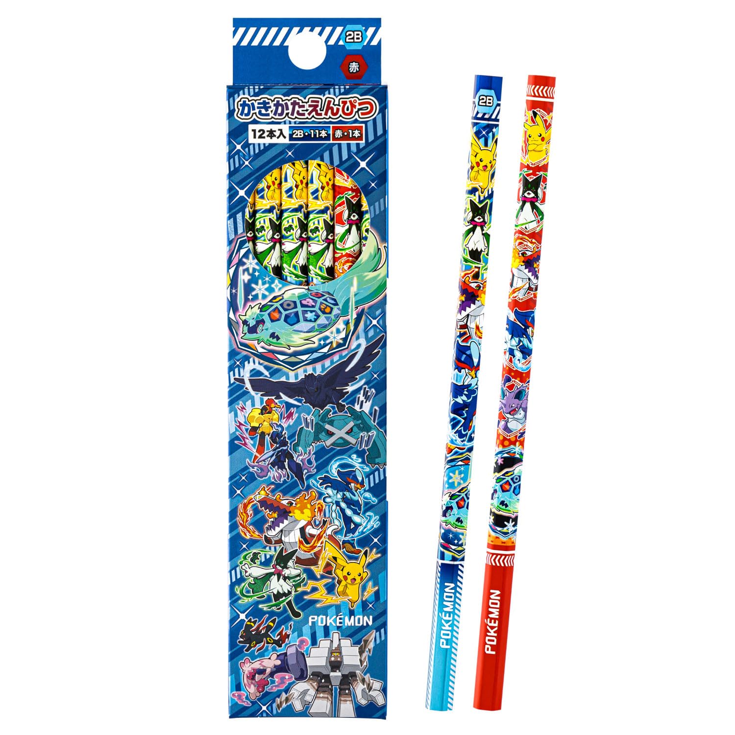 

Showa Note Writing Pencils Paper 12 Silver Pencils 2B 1 Red Exciting New School Showa Note Pokémon 2B, Box, (11 pencils, pencil), 669050, Year,