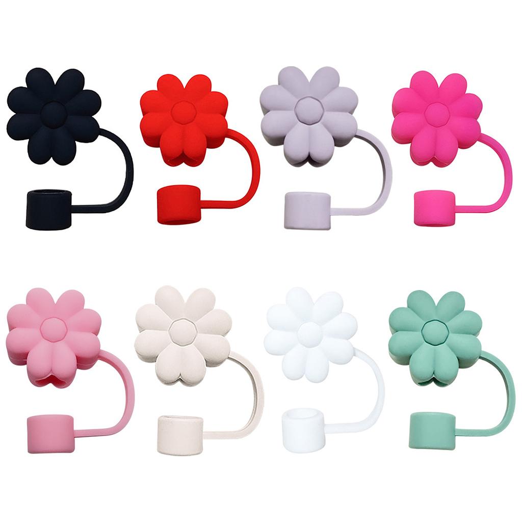 Copri Cannucce a Fiore Topper per Tazze Accessori per Bicchieri da 30&40 Oz Tappo Antipolvere Copri Punte Cannucce Accessori Riutilizzabili per Tazze