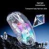 AULA SC630 Tri-Mode Drahtlose Transparente RGB Gaming-Maus