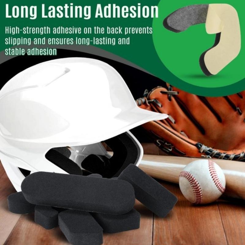 Protective Foam Inner Padding For Baseball Helmets Sweat Resistant Design Improves Airflows And Reduces Heat Buildup