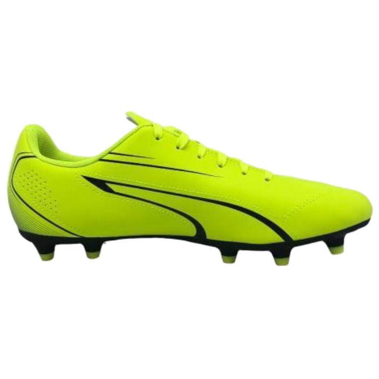 Puma Vitoria Fashion Comfortable Soccer Shoes Men Sneaker Yellow Black 107483-04