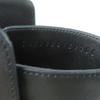 Great HERMES Short Boots Saint Germain Kelly Buckle Black Leather Women 36 Used