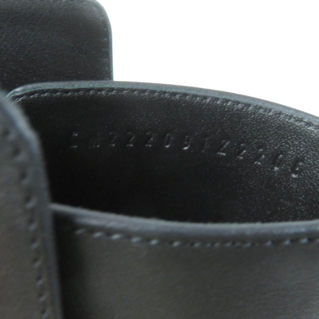 Great HERMES Short Boots Saint Germain Kelly Buckle Black Leather Women 36 Used