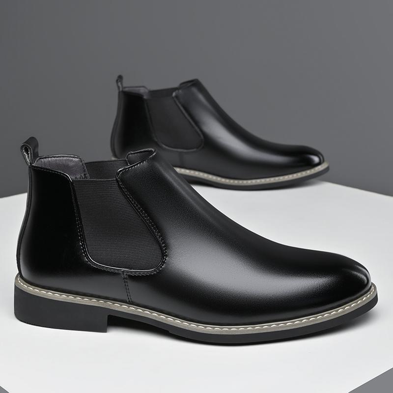 Men's large-sized 38-48 casual genuine leather shoes, elderly banquet formal shoes, new spring and summer loafers