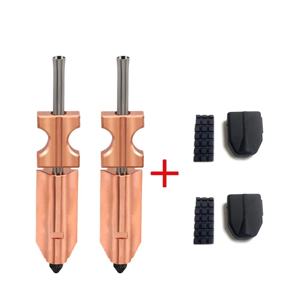 Nozzle For Flashforge AD5X New Version Upgraded Bimetallic Hardened Steel Nozzles 0.2/0.4/0.6/0.8mm 3D Printer Replacement Parts
