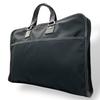 UsedBriefcase Black Canvas/leather Mens
