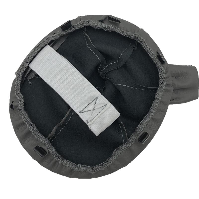Gear Shift Knob Shifter Lever Stick Gaiter Boot Cover Cars Accessories For FIAT PANDA 500 500C 2004 -2013