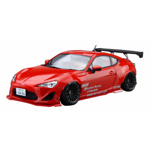 Aoshima Bunka Kyozai (AOSHIMA) 1/24 The Tuned Car Series No. 1 Toyota ZN6 TOYOTA86 '12 GREDDY & ROCKET BUNNY ENKEI Ver. Plastic Model