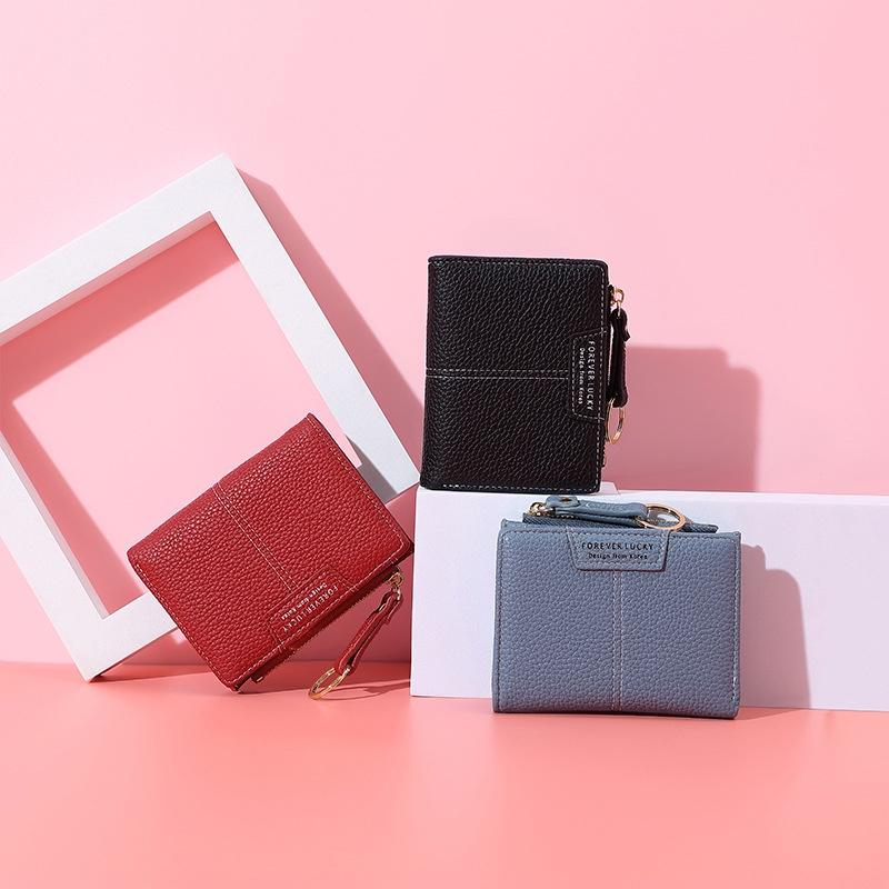 IELGY Women's Wallet Simple Fashion Short Multifunctional