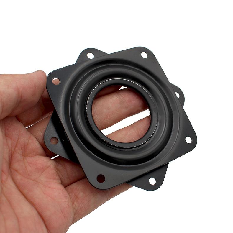 

3 Small Exhibition Turntable Bearing Swivel Plate Lazy Susan! Great For Mechanical Projects Hardware Fitting чорний