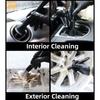3PCS Automotive Interior Detail Brush Set Soft Synthetic Wool Instrument Panel Clearance Air Conditioning Outlet Dust Brush