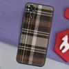 Scottish Plaid Warm Plaid Funda For Xiaomi Redmi Note 13 14 Pro 12 11 9 10 9S 10S 11S 12S Redmi 14C 10C 12C 13C Case