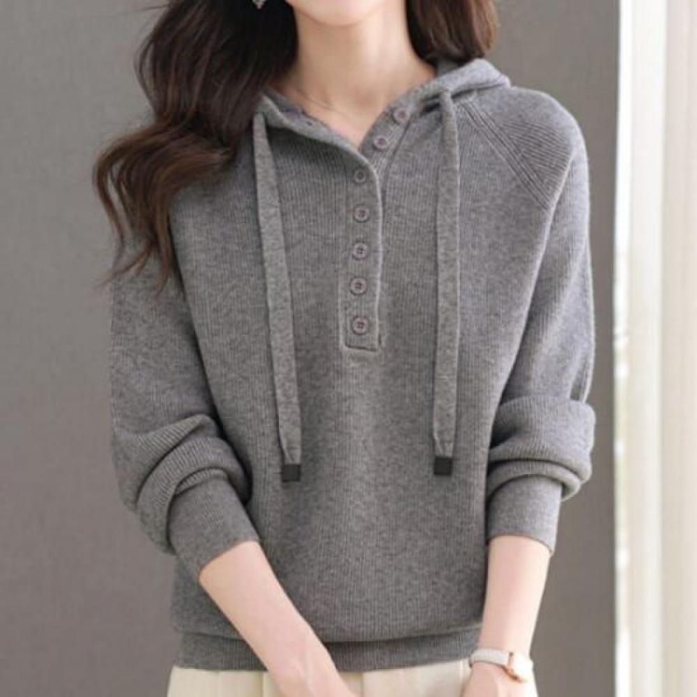 Navava Long Sleeve Hoodie KniT T shirT Nk3210