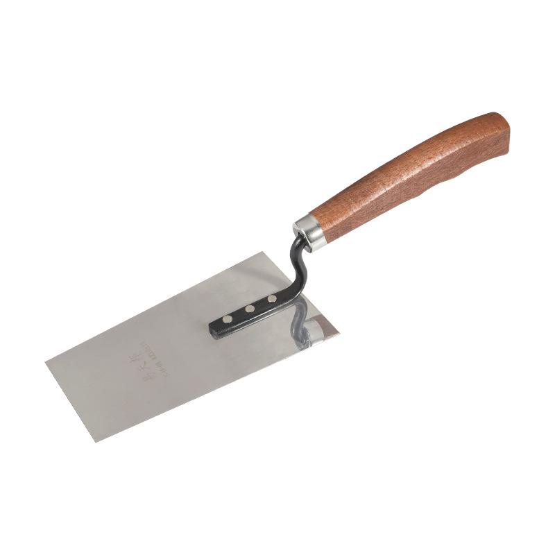 Yitianbang Edelstahl Mauererkelle und Fliesenkratzer mit langem Griff