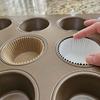 Natural Coffee Color Oil-Proof Paper Cake and Muffin Liners, Approx. 1000 Pieces