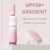 Gradient Color Rain Umbrella Double Keel Vinyl Folding Umbrella Durable Automatic Umbrella  Travel