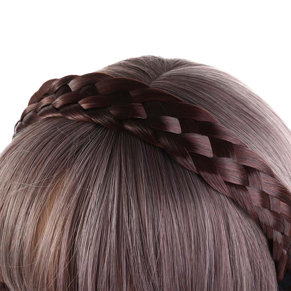 Vysoká Kraniální Horní Artefakt Dámské Čelenky Korejský Styl Pokrývky hlavy Široká Vlasová Obruč Paruková Čelenka