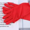 Women Men Pure Color Elastic Spandex Summer Anti-UV Sun Protection Etiquette Gloves Driving Gloves