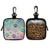Transparent Window Dog Snack Bag Zipper Closure Pet Treat Pouch Dog Care Bag  Pet Training