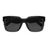 Burberry Logo Irregular Frame Sunglasses Unisex Sunglasses Black OBE4419F-300187