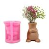 Epoxy Resin Vase Mold Silicone Plaster Molds Abstract Human Flower Arrangement