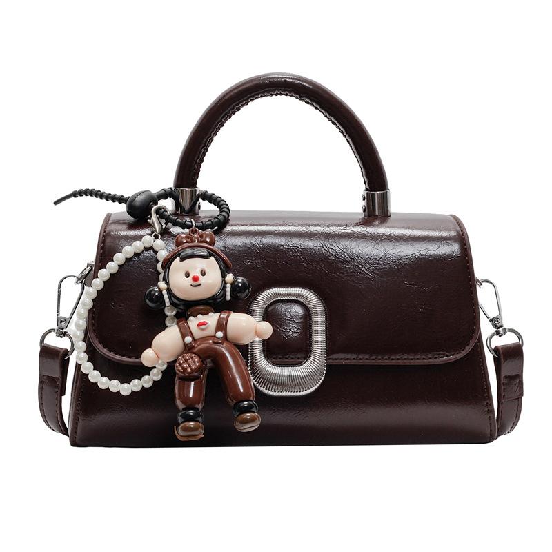 2025 New Hot-selling High-end Temperament Light Luxury Portable Small Square Bag Women's Versatile Fashion Simple Wind Messenger Bag