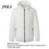 Cooling Coat Jacket USB Fan 3 Speeds Men Long Sleeve Hooded Air Conditioning Clothes Streetwear
